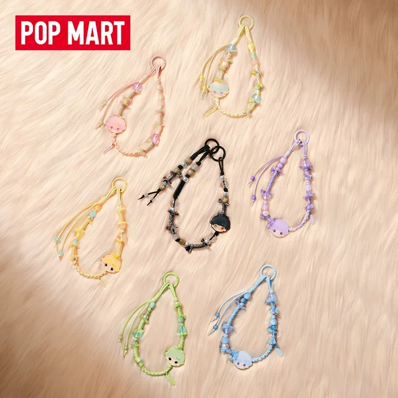 พวงกุญแจ Popmart Dimoo ซีรีส์ New Life กล่องสุ่ม ของเล่นตกแต่งโทรศัพท์น่ารัก ของสะสมตุ๊กตา ของขวัญคริสต์มาสสำหรับเด็ก