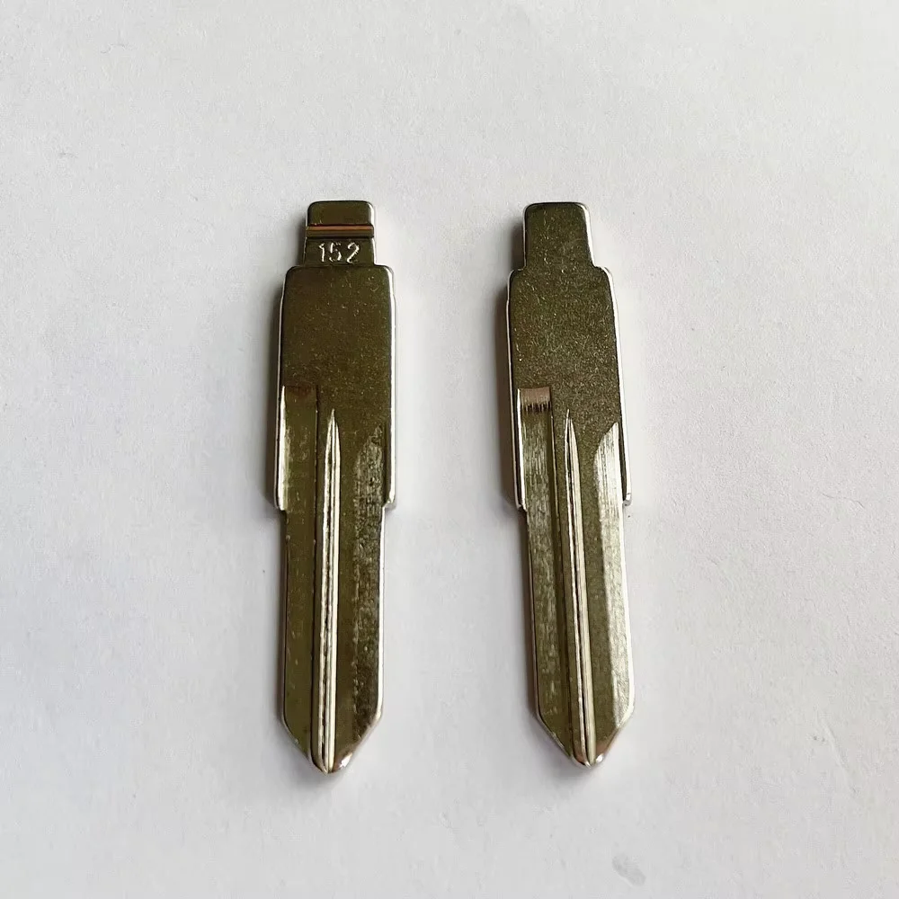 10Pcs #152 VAC102 Uncut Flip Key Blade Blank Compatible KD VVDI Xhorse Remote For Renault Megan Dacia Clio Dacia Duster Replacem