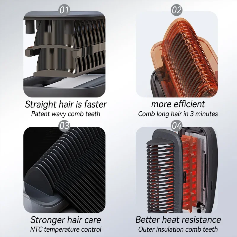 Suitable for new styling hair straightener,  hair straightener does not hurt hair curl and straighten dual-purpose