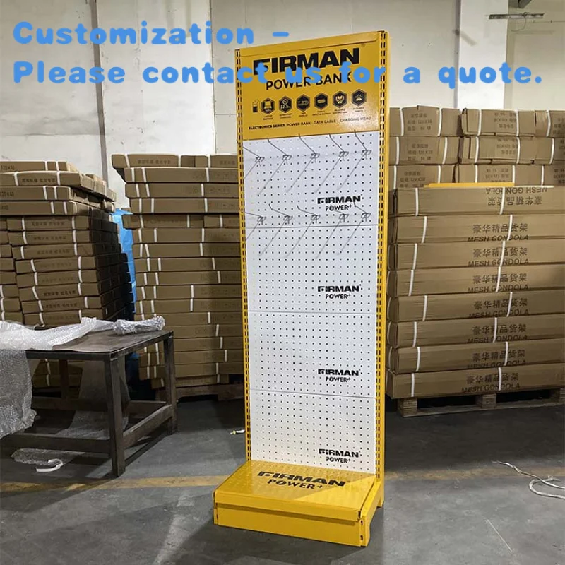 custom.Factory Custom Size Color Single Side Yellow Good Supplier Supermarket Retail Store Shelf Display Shelf Rack
