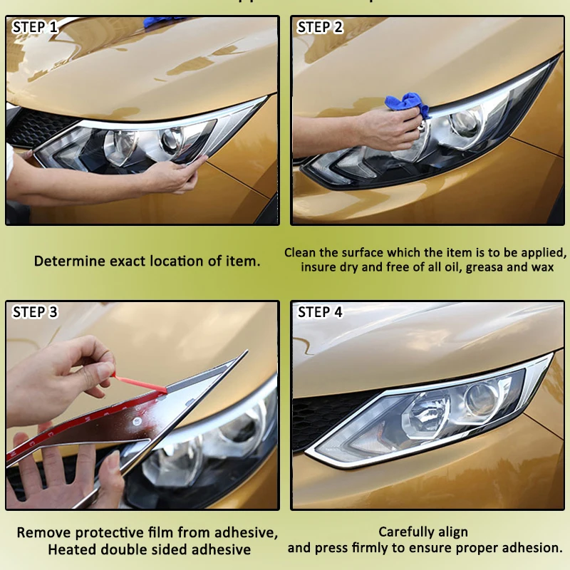 ABS Chrome For Jeep Cherokee KL 2014 2015 2016 2017 2018 Car Accessories Front Fog Lamp Light Frame Cover Trim Sticker Styling