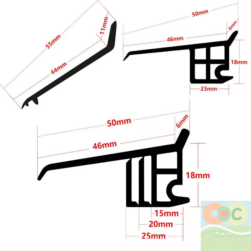 50 cm Hause Fenster Wasser Blockieren Bar Schiebefenster Regen Dichtungs Balkon Isolierung Winddicht Dichtung Streifen Blinkende Bord