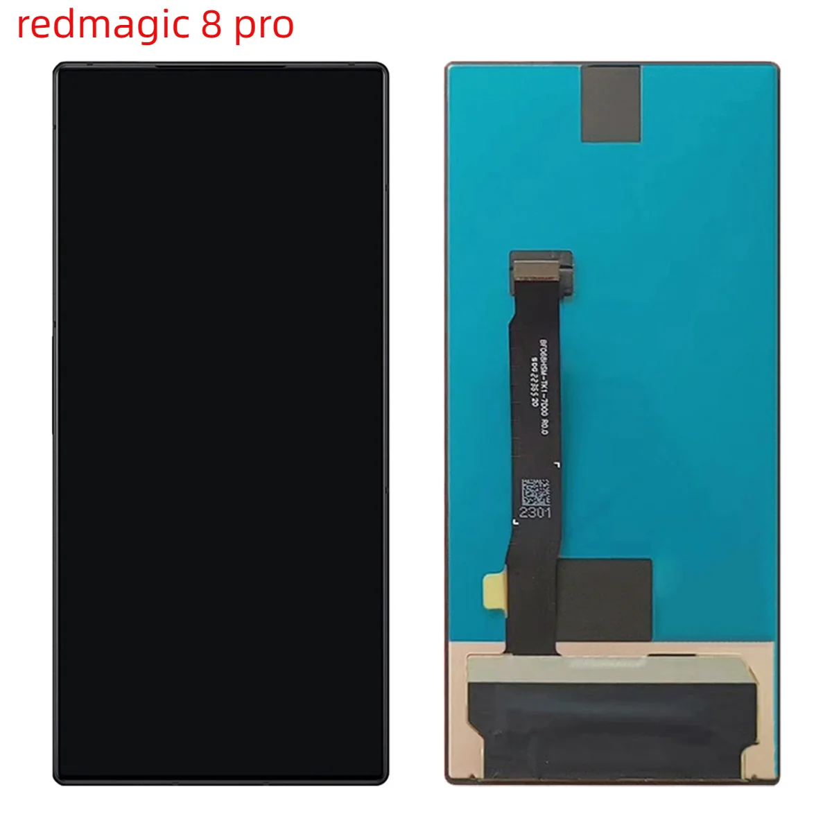 Original Amoled For ZTE Nubia red magic 8 pro Lcd Screen DIsplay+Touch Glass Digitizer NX729J red magic 8pro plus