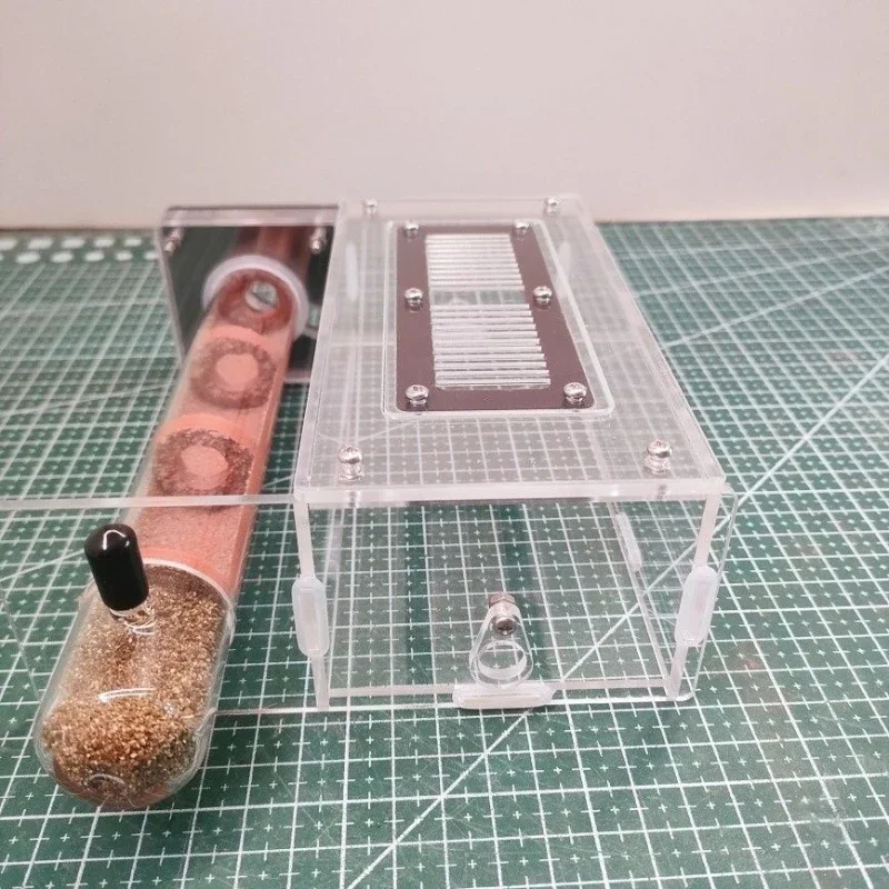 

20/25/30 black diameter acrylic ant single tube nest with double layer cover is not suitable for small ants
