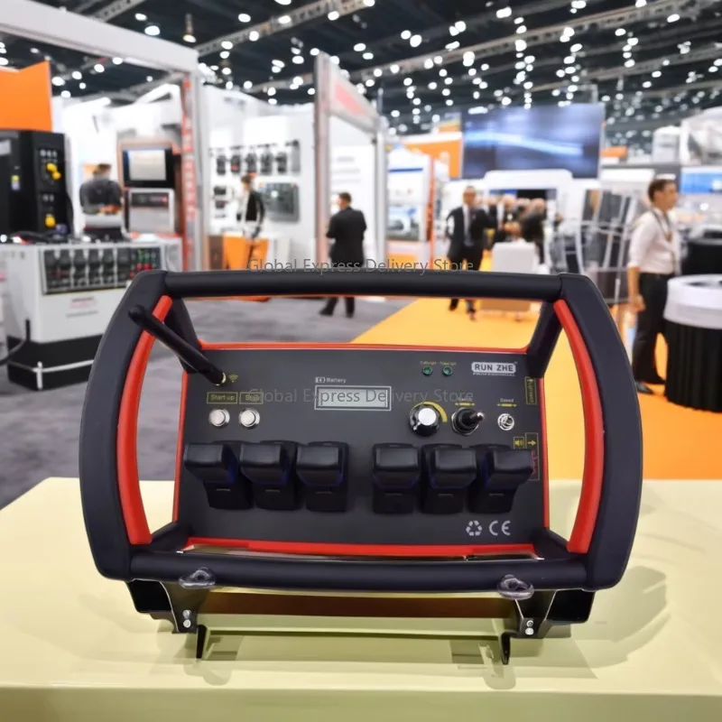 

433 FM Wireless Joystick Remote: 24V/12V for Folding Arm Mini Truck Cranes