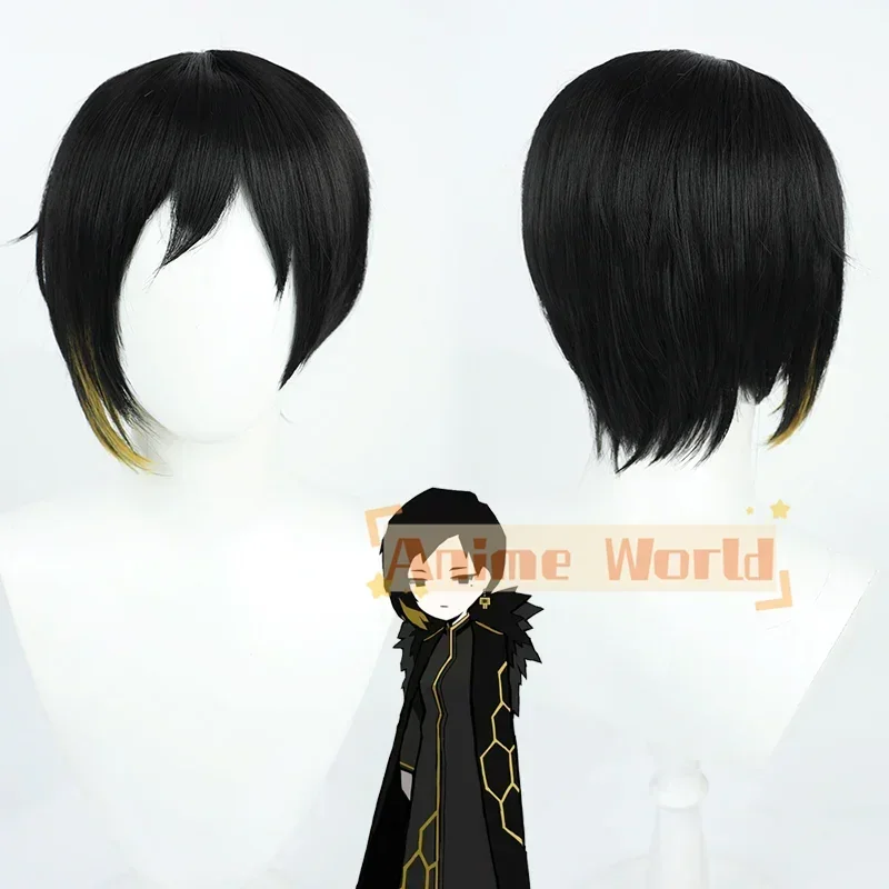 Library Of Ruina Binah Short Wig Cosplay Wig Synthetic Hair Heat Resistant Wig for Halloween Role Play Wigs