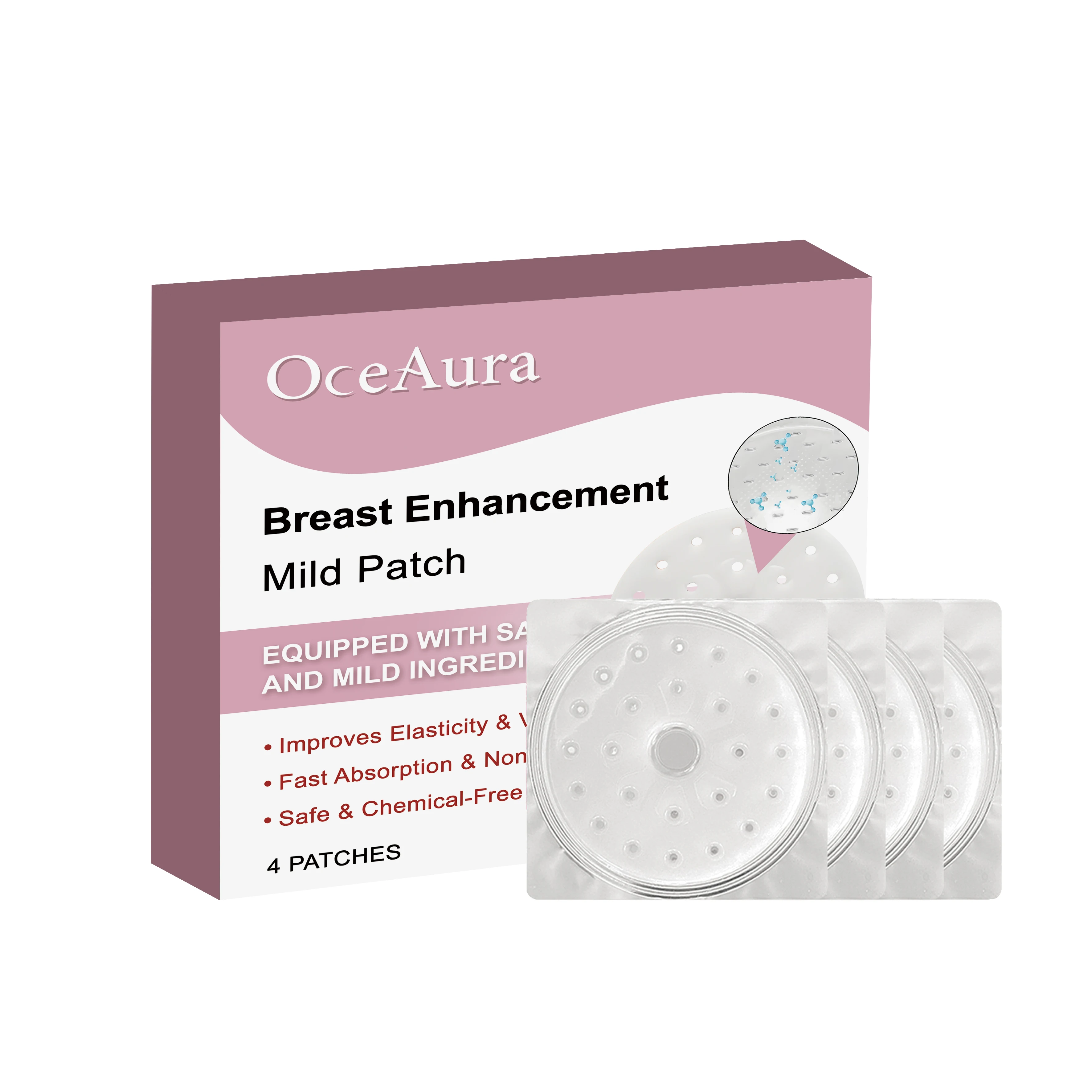 Breast Enlargement Patch Bust Size Up Firming Lifting Boobs Plumping Improve Loose Skin Tightness Women Chest Bigger Growth Care