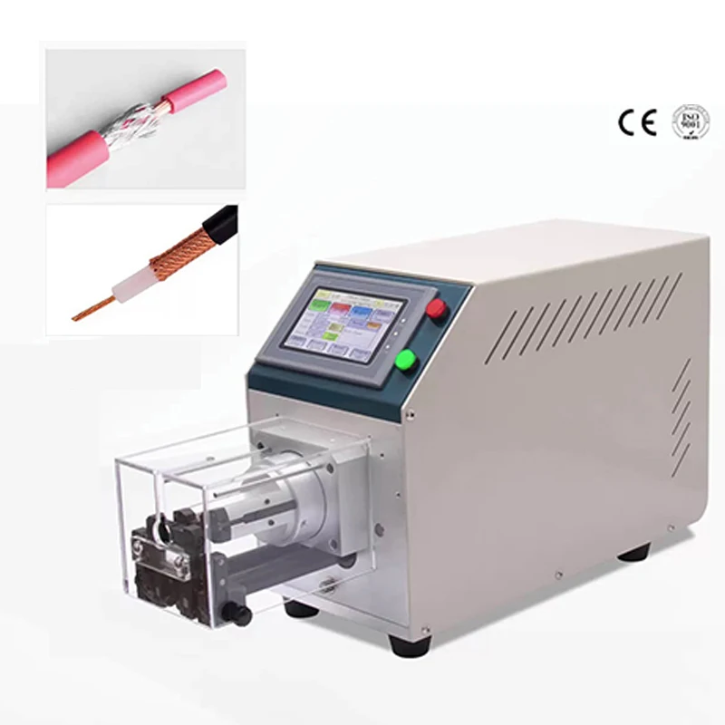 Automatic Stripping and Cutting Stripper for 0.8 - 7MM Copper Wire 0.1 - 47MM Cable Automatic Computer Wire Cutting Stripper