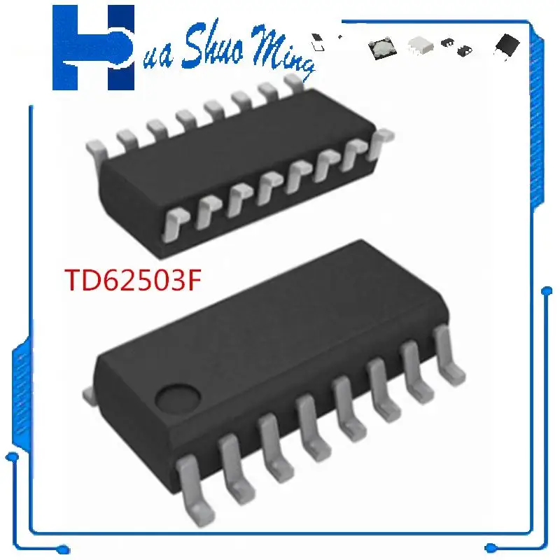 

5PCS/LOT TD62503F TD62503FG TD62503 62503F SOP16