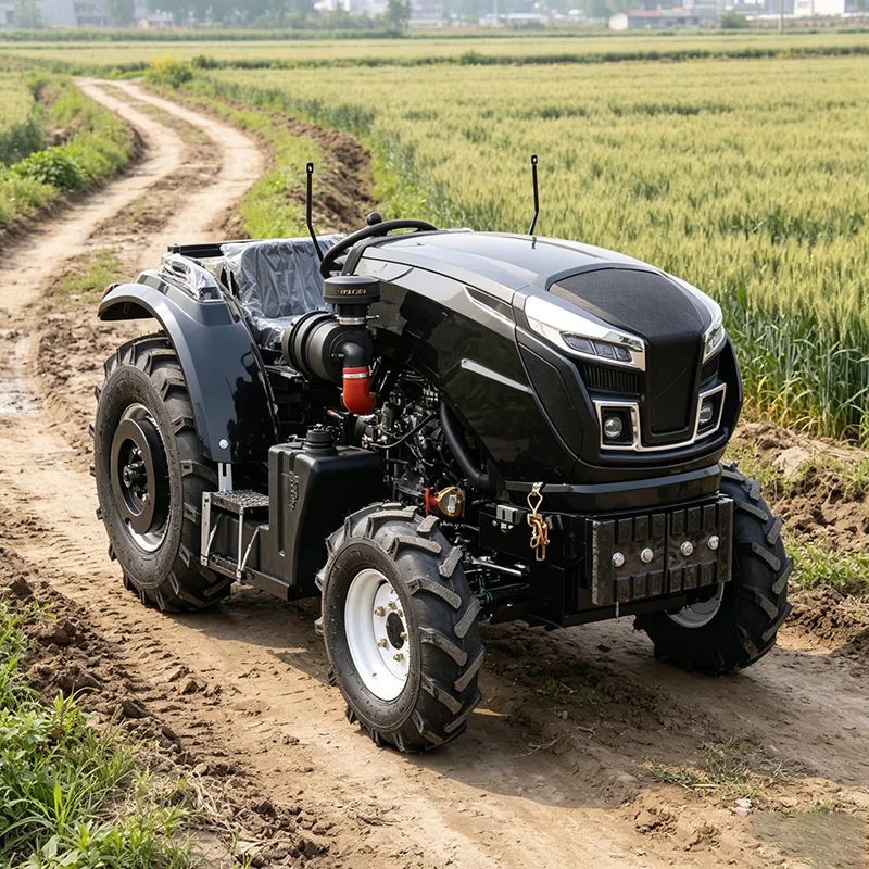 Customized 2026 Newly Upgraded 4WD Rotary Tiller, New High-Power Wheel Rotary Tiller, Durable Wheel Mini Tiller