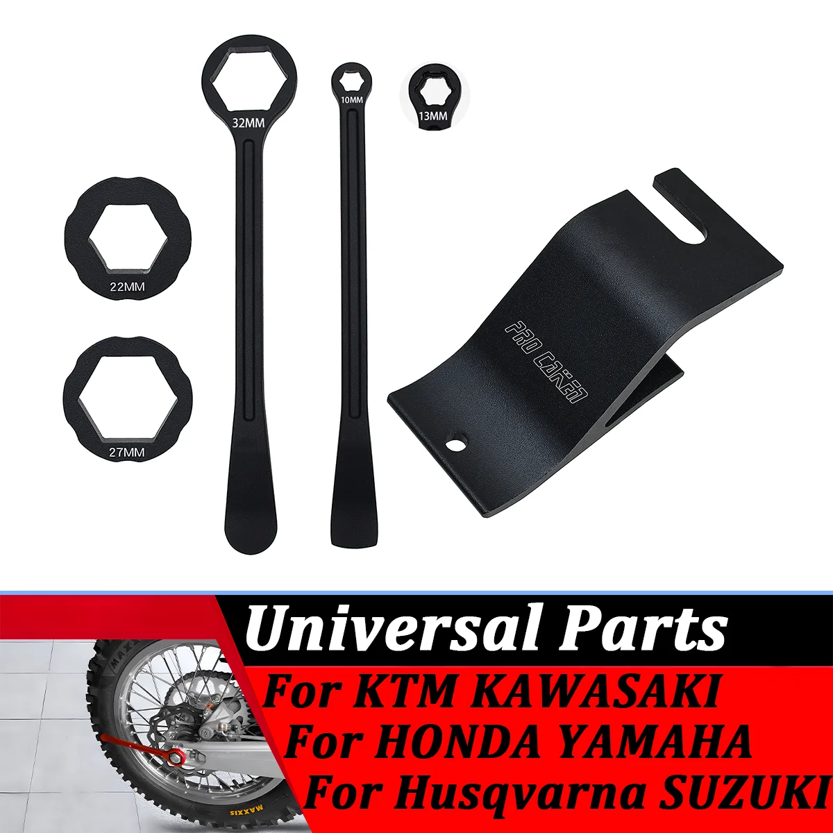 

CNC Motorcycle Tire Installation Tool Tyre Lever Wrench Tool For KTM EXC SX XC SXF XCF Husqvarna Husaberg Honda Kawasaki Suzuki