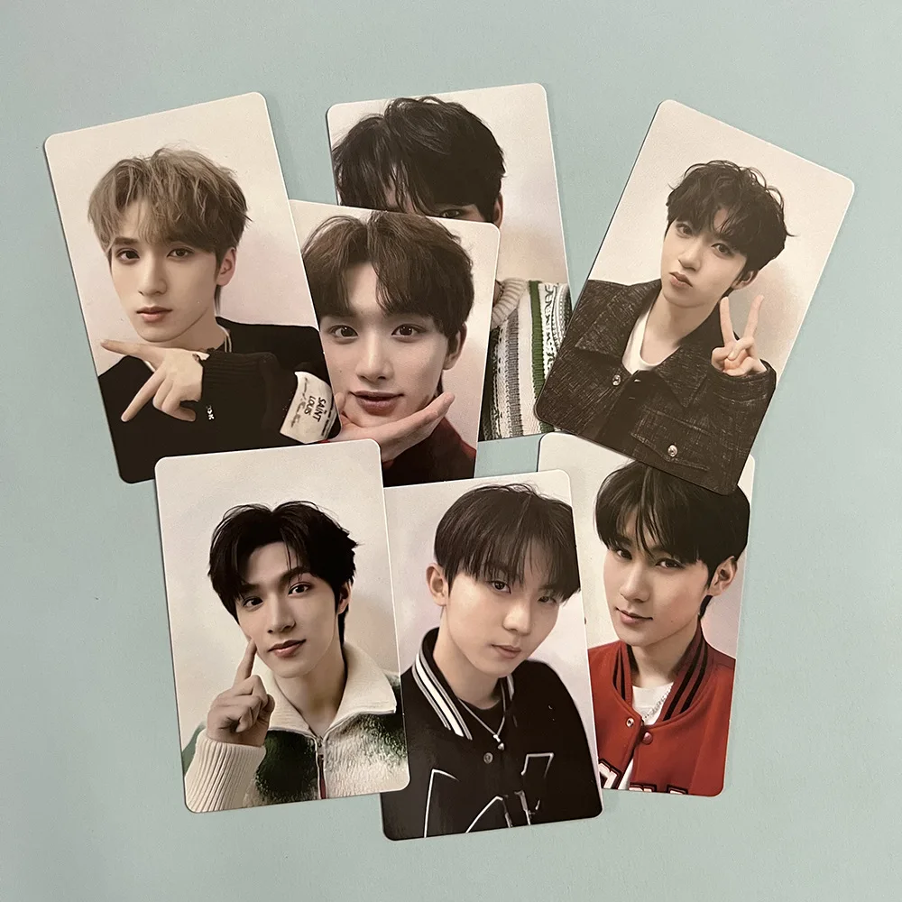 KPOP TNT 2ND Album UTOPIN PhotoCards 7pcs Bright Film LOMO Card DingChengXin Two-Sided Paper Cards SongYaXuan MaJiaQi Fans Gifts