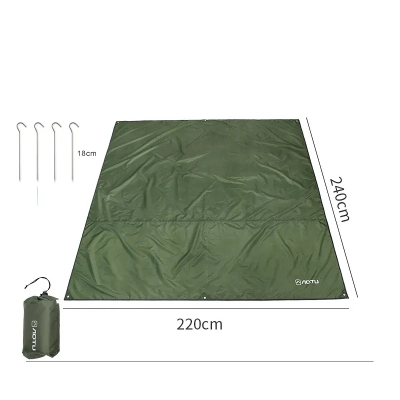 

2.2x2.4m Outdoor Camping Mat Waterproof Picnic Mat Foldable Beach Mat Ground Sheet Tarp Mats Out Hiking Accessories