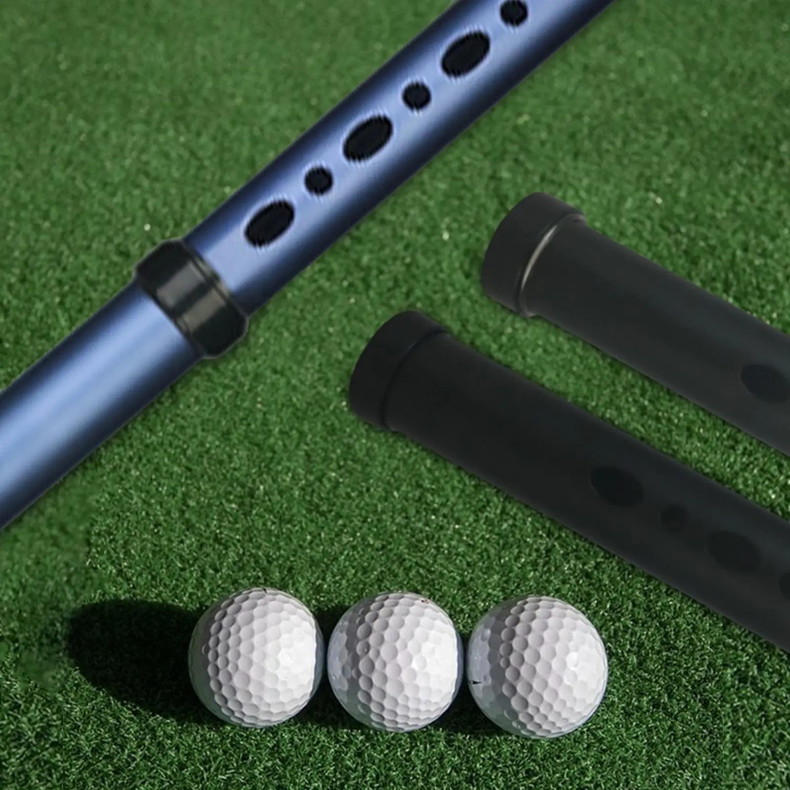 

Outdoor Golf Ball Retriever Durable Aluminum Alloy Ball Shagger Golf Pick Up Tool Golf Practice Supplies for Adults