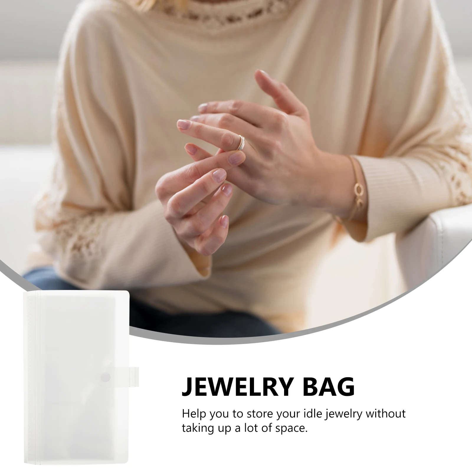 

Dustproof Storage Bag Jewelry Album Photo Earring Organiser Earrings Pvc Book Travel