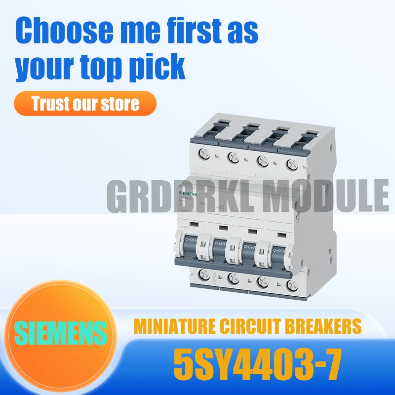 

New Original SIEMENS 5SY4403-7 Miniature Circuit Breaker Air Switch