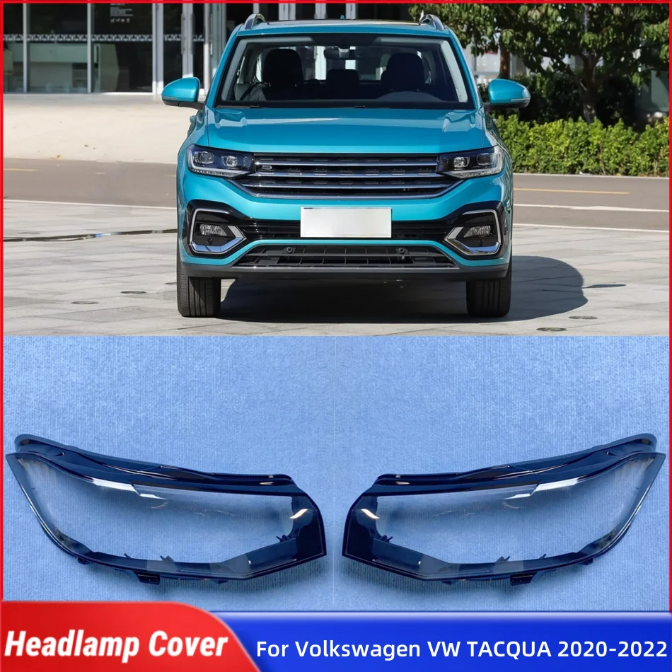 

Для Volkswagen VW TACQUA 2020 2021 2022, автомобильные аксессуары, абажур, крышка фары автомобиля, крышка объектива передней фары, корпус