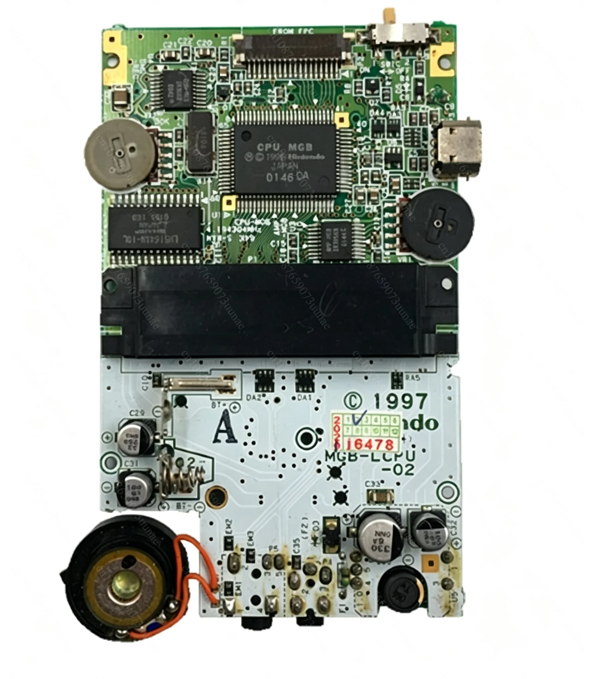 1Pcs Tested Main PCB Motherboard for Game Boy Color GBC, Replacement Repair Spare Part for Handheld Game Console