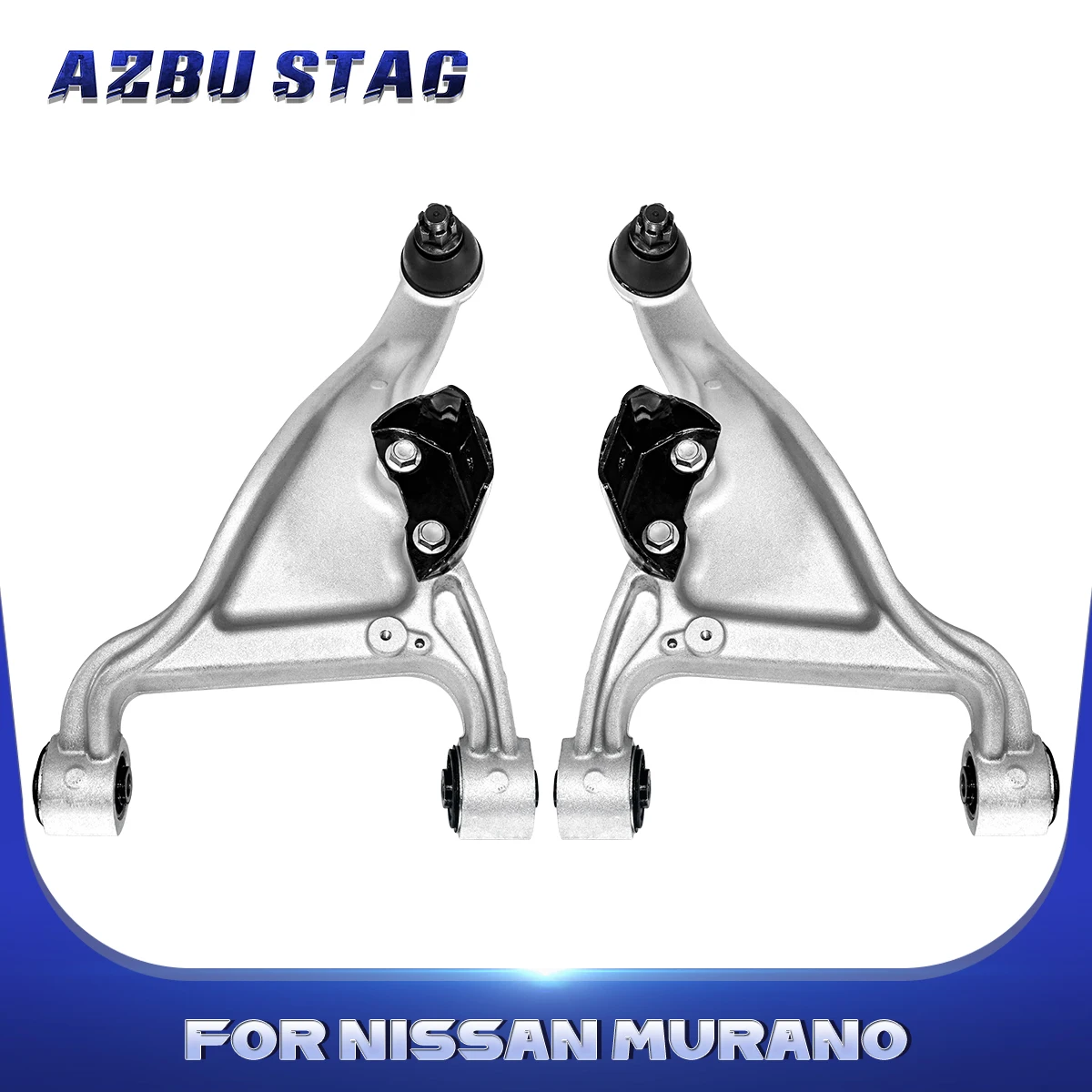 AzbuStag 2Pcs Rear Left Right Upper Control Arm Suspension Kit for Nissan Murano V6 3.5L 2009 2010 2011 2012 2013 2014