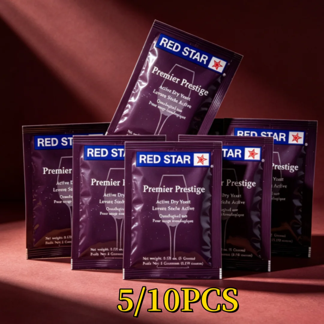 5/10pcs Aluminum Bag Used to Pack Red Star Premier Prestige Yeast, Tea, Nutrition Bag