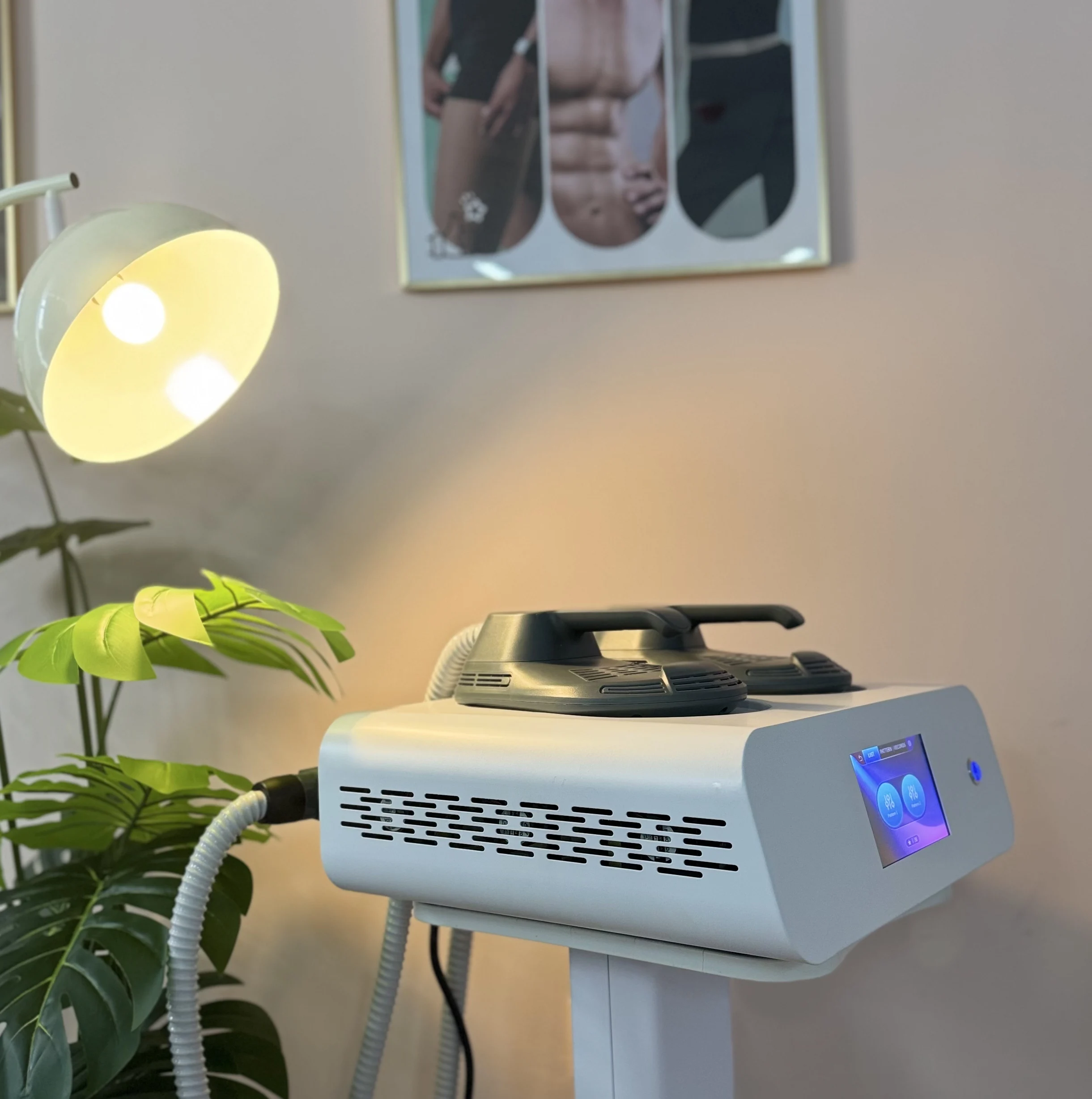 Ems Myoslim RF Machine Muscle Stimulation 200HZ Body Sculpting Fat Burning EMS Boby Slimming Electromagnetic 6500W