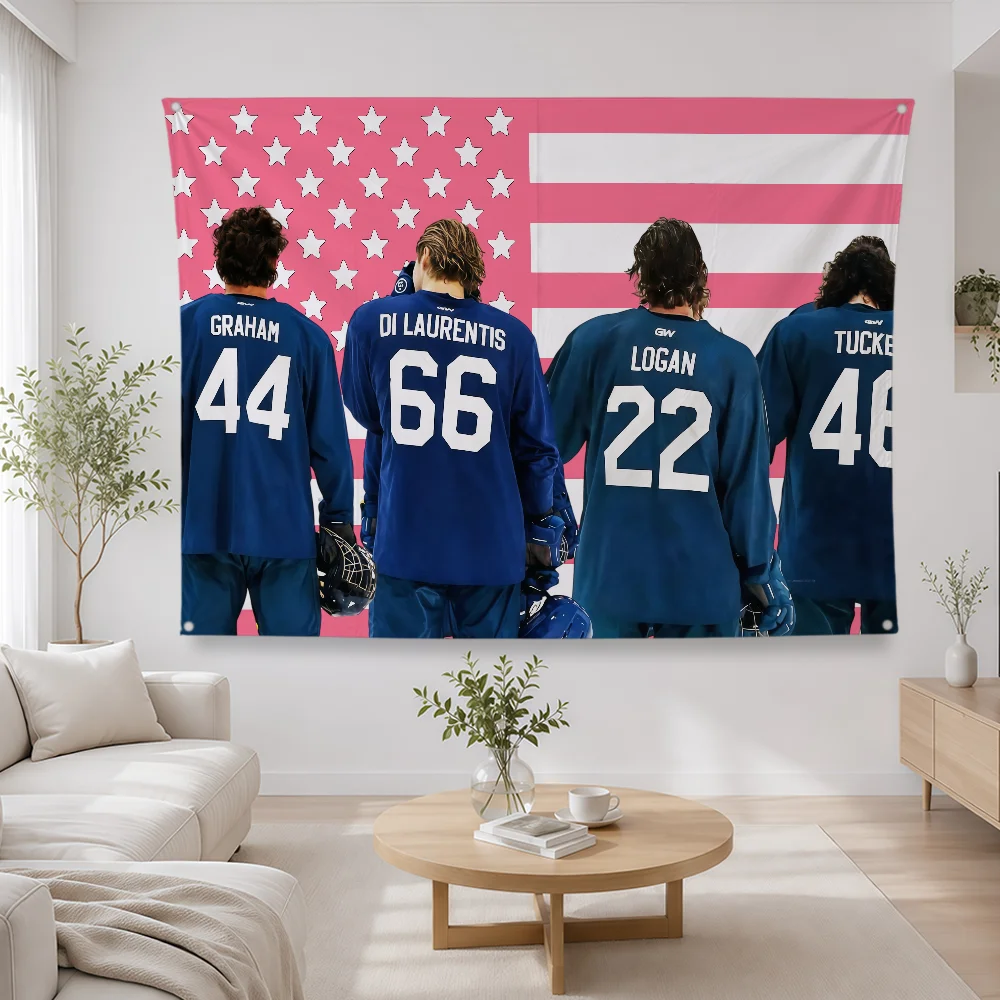 TV Off Campus Flag Polyester B - огляд і ціна Outdoor Camping Wallpaper