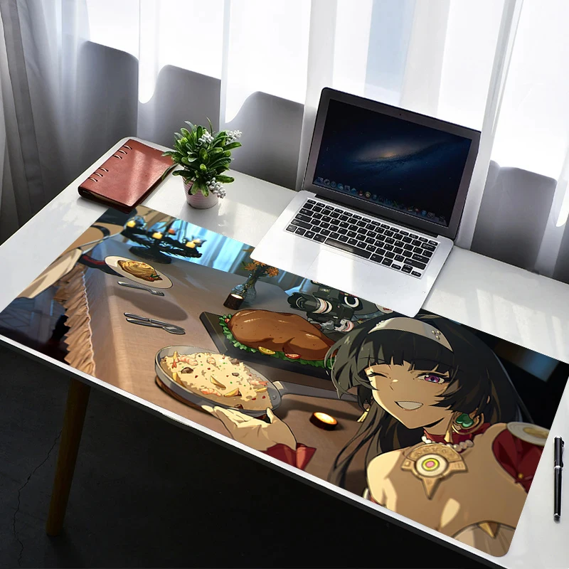 Mouse Pad Computer Gamer PC Accessories Mousepad Rubber Zenless Zone Zero Astra Yao Non Slip Desk Mat Laptop Gamer Keyboard Pad