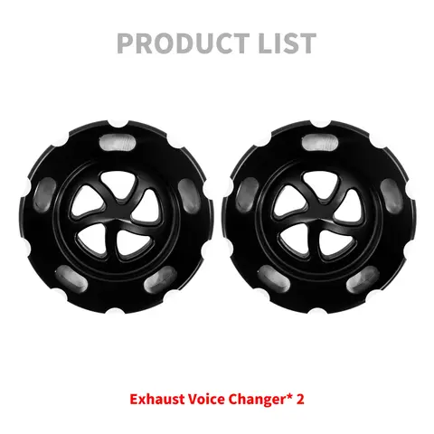 Motorcykelavgasrör Ljudväxlare Justerbar ljuddämpare för Harley Sportster XL Softail Low Rider Breakout 2008-20 6 best sales Harley-ljuddämpare - №5