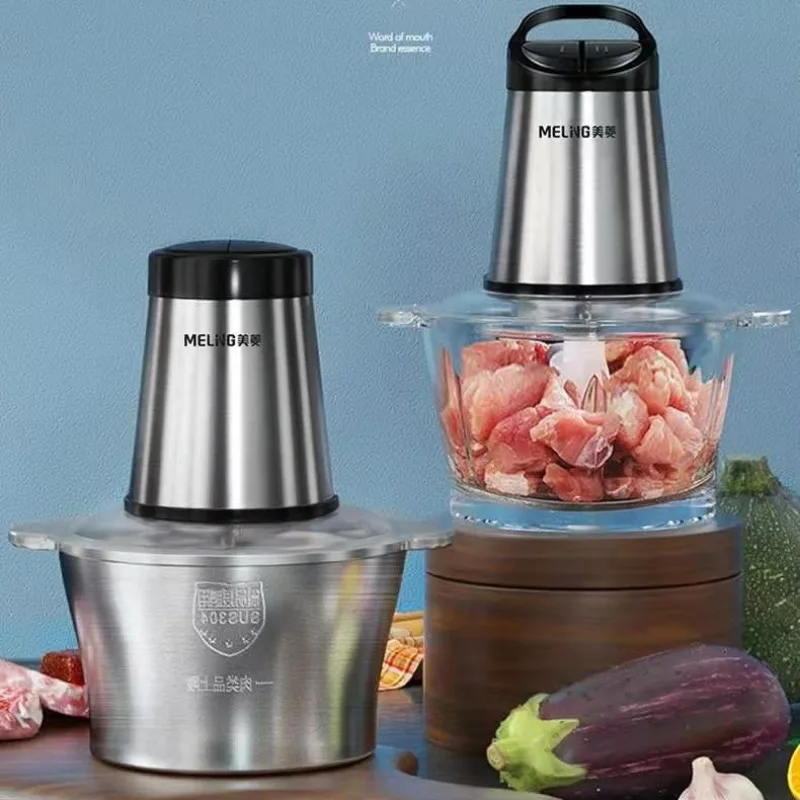 

Electric Meat Grinder Stainless Steel Blades 2.2L Food Grinder for Baby Food