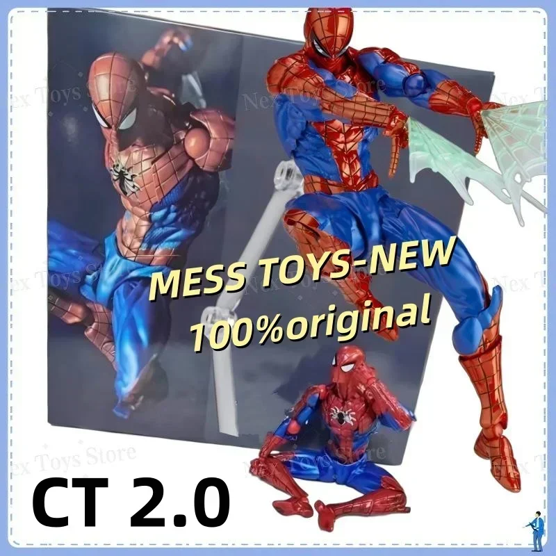 

Ct Toys Spiderman 2.0 Figure Amazing Yamaguchi Spider-Man Agent Venom Mafex Anime Action Figure Customized Gifts Toys IN stock