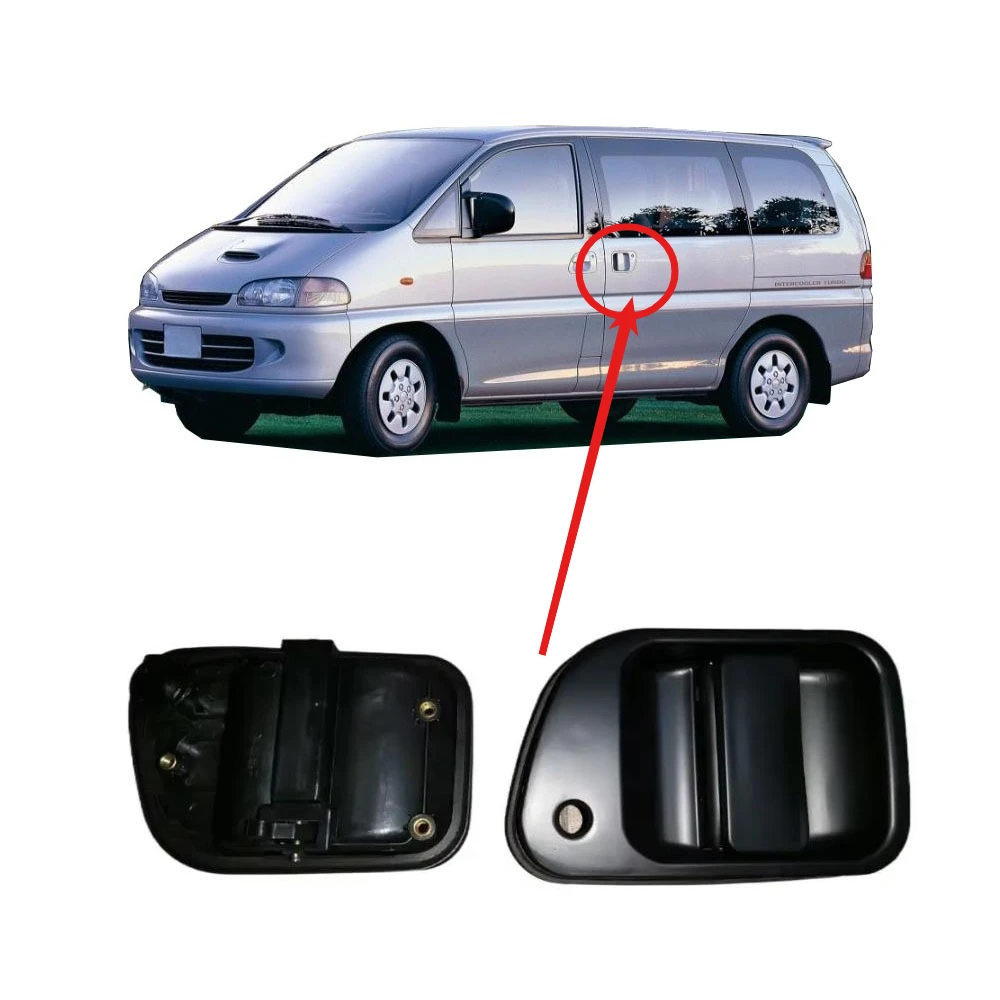 

1 Piece Left Door Handle MB927593 for Delica L400 Door Inner Buckle for L400 Door Interior Open Handle Accessories