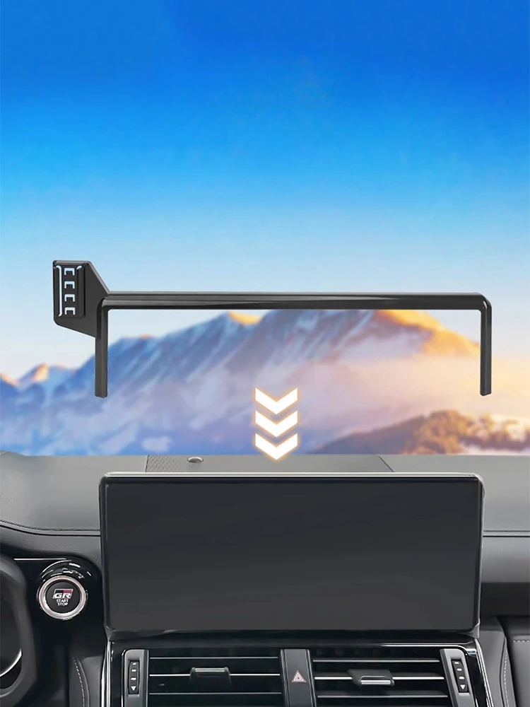 New High Quality For Toyota Land Cruiser LC300 2022 2023 Car Phone Holder Mount Navigation Screen Fixed Adjustable Ball Mobile P