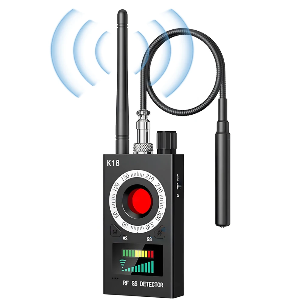 Detector K18, inspección de localizador anti GPS de hotel, dispositivo antiescucha, detección anticámara, productos de seguridad para habitación
