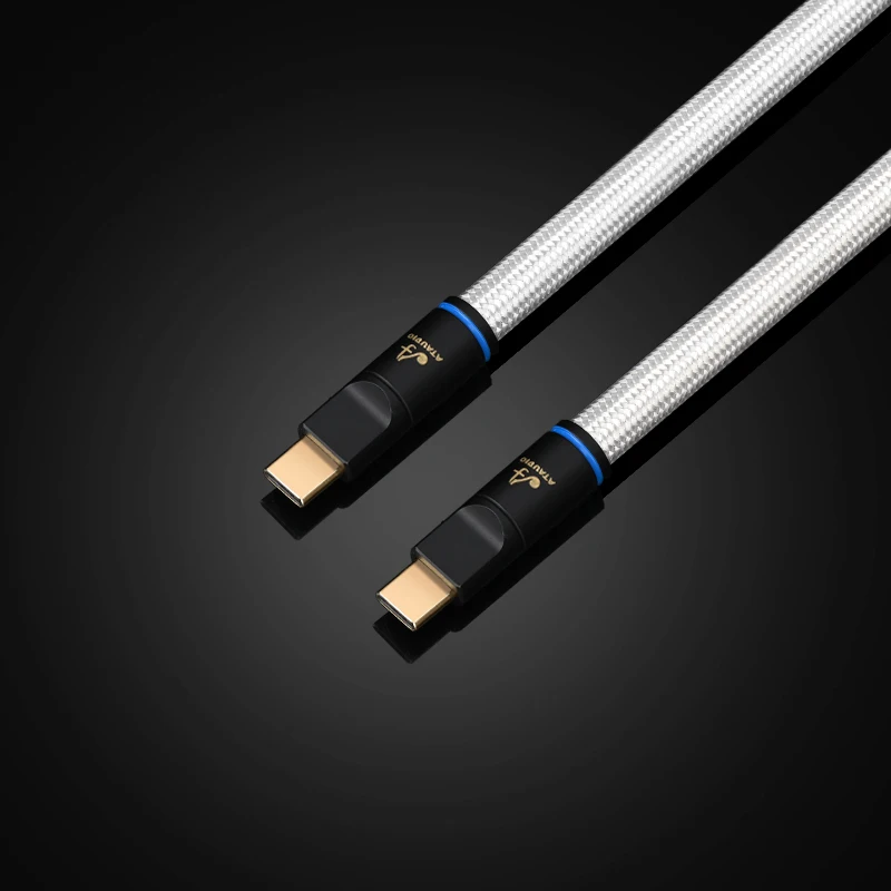 ATAUDIO Hifi USB Kabel DAC A-B C-B C-C Digital AB Audio A zu B high-end-Typ A zu typ B Hifi usb otg rollenmaschinenlinie typc Kabel 4
