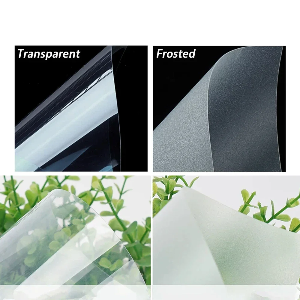 1Pcs Thick 0.3-0.5mm 200x300mm Thin Color Transparent PVC Plate Plastic Sheet DIY Model Material Processing Accessories