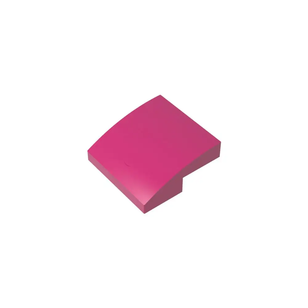Gobricks, 1 Uds., pendiente MOC curvada, 2x2x23, ladrillos compatibles con modelo 15068 78565, piezas de bloques de construcción, juguete de montaje para niños