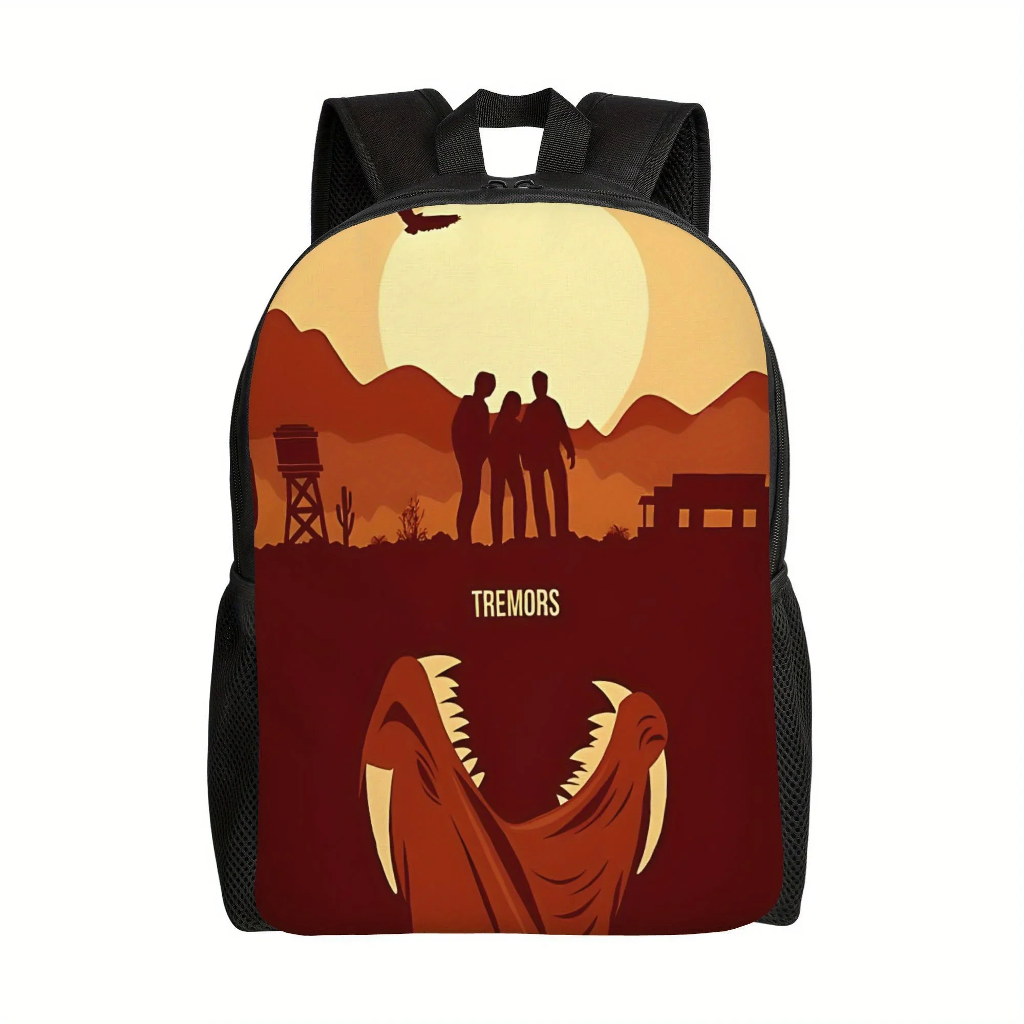 1pc Tremors Storage Bag Students New Hiking Birthday Gift Sturdy Shoulder Laptop Bag