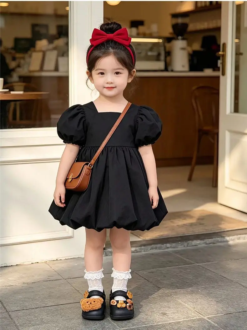 2026 Sommer-Trend Leoparden-Clogs für Mädchen, Weiche EVA-Schuhe mit Bären-Deko, Ballerinas, Mädchen-Strand-Mary-Jane-Sandalen, Hausschuhe – Detail 5