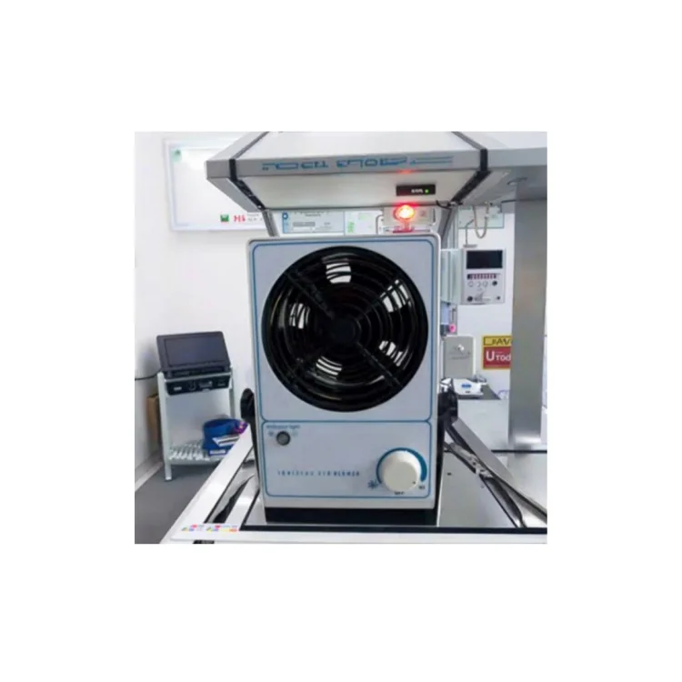 منتج أمان مروحة منفاخ المؤين الاستاتيكيه الصناعي للإزالة الساكنة في غرفة الأظيف