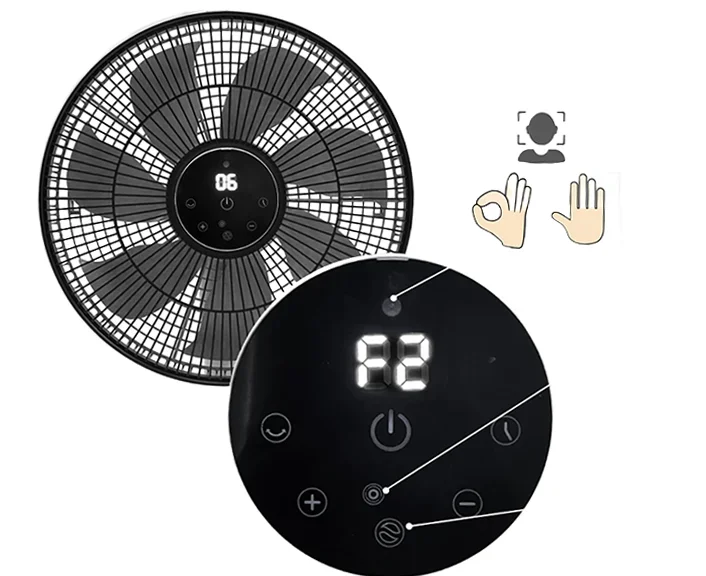 

AI Smart Electric Fans - Human Tracking Intelligent Floor Fan Design