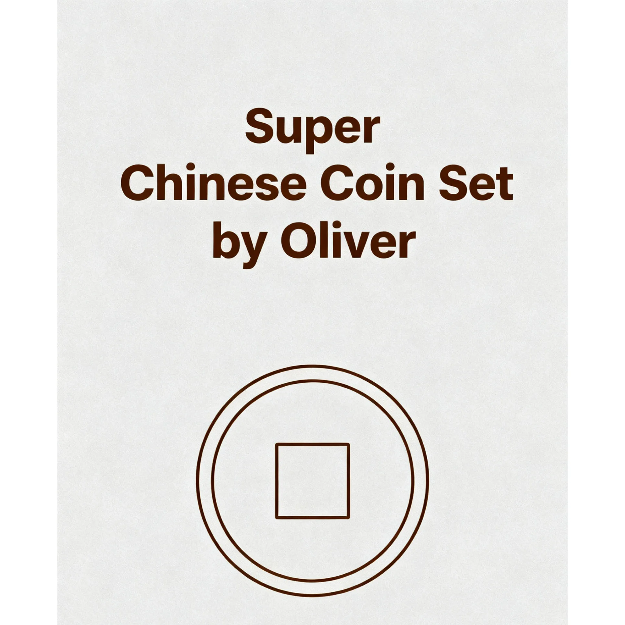 Super Chinese Coin Set by Oliver Magic Tricks Morgan Size Coin Vanish Magia Magician Close Up Illusions Gimmicks Mentalism Props