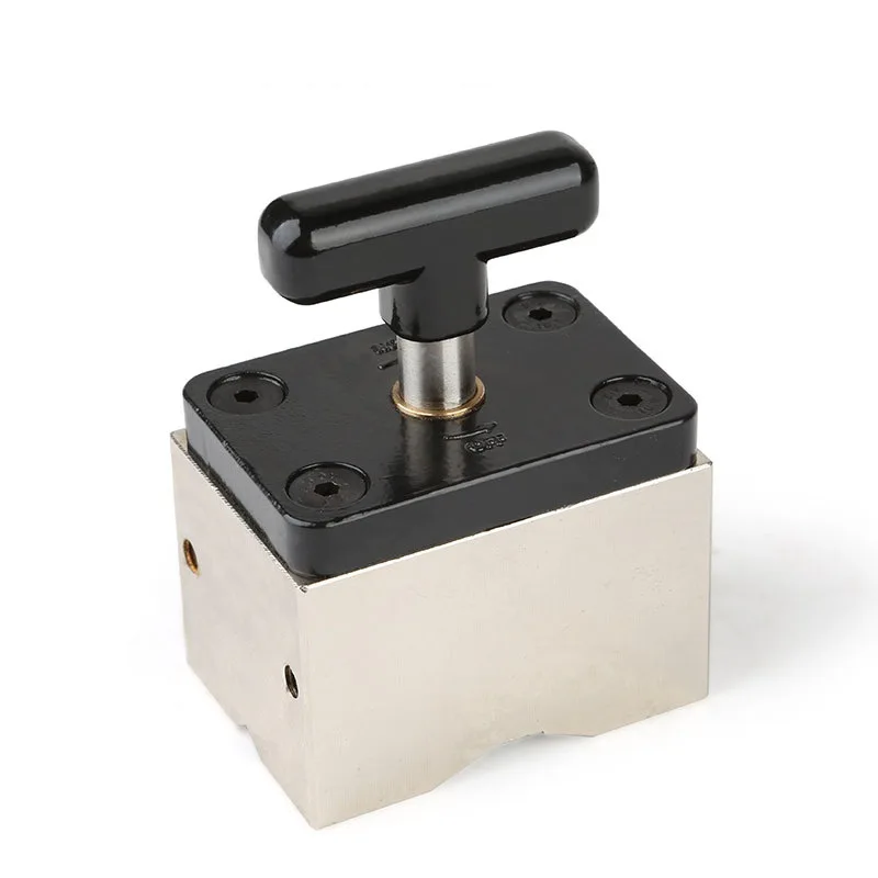 Square Magnetic Fixing Holder MWC2M, Welding Position Jig for Round Metal Workpieces