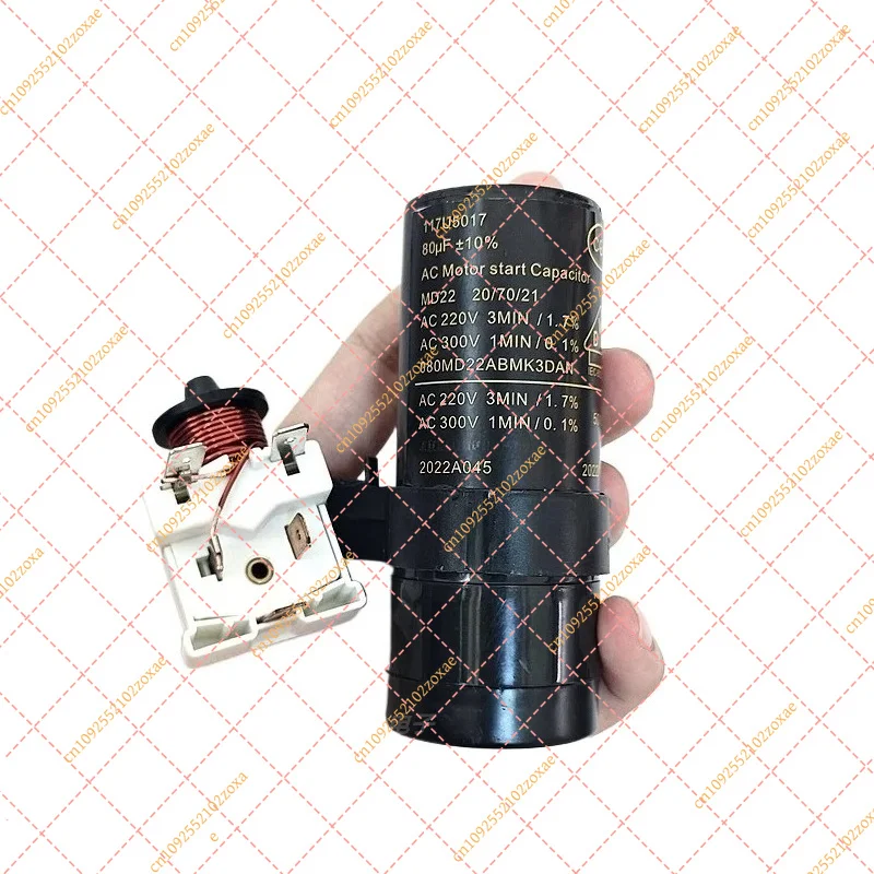 Compressor Relay Capacitor for Refrigerator Freezer Heavy Hammer Starter 117U6019 5017 SC15 SC18G 21