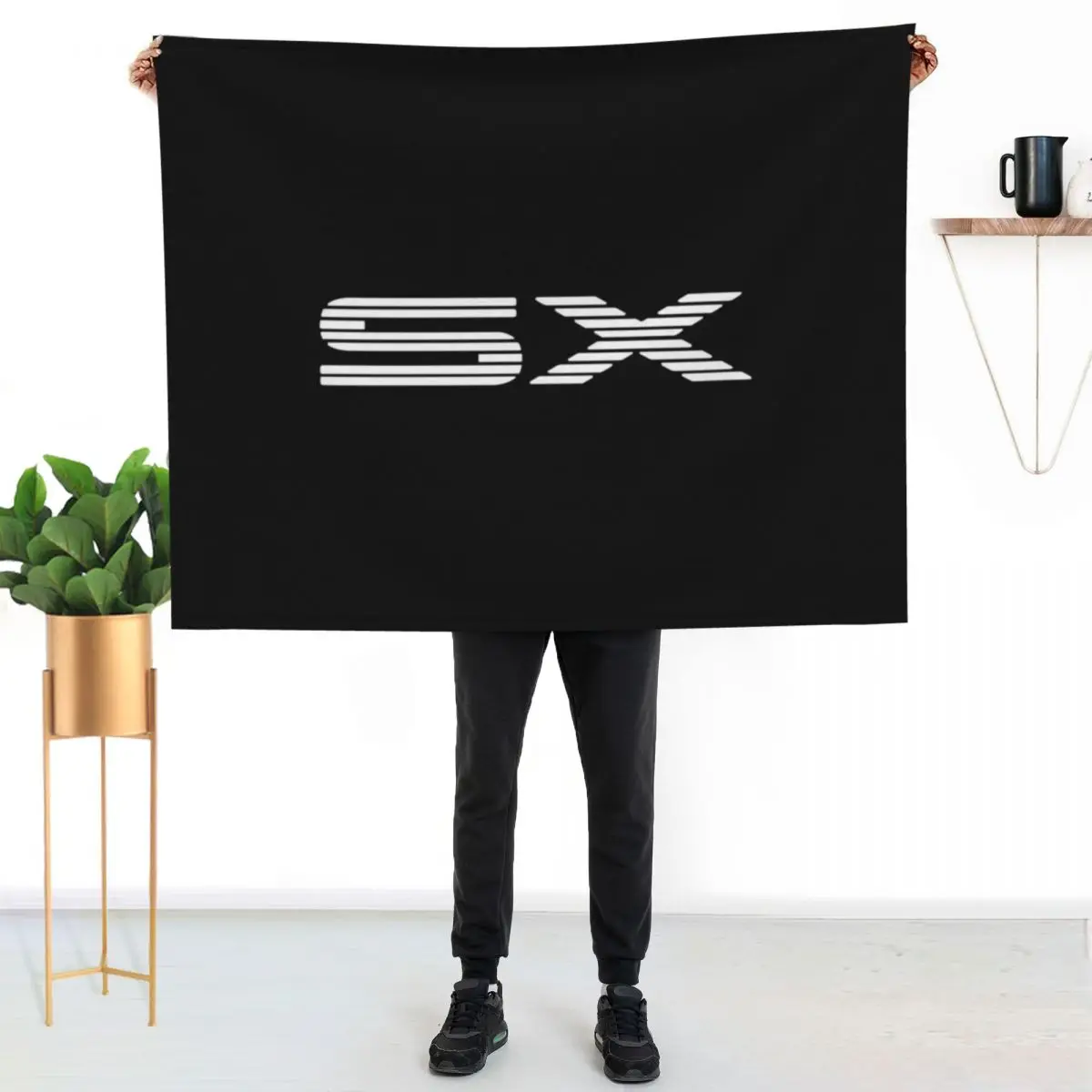 SX Logo. 180sx 200sx 240sx Schassis Throw Blanket Bed linens For Decorative Sofa Picnic Tourist sofa bed Hair Blankets