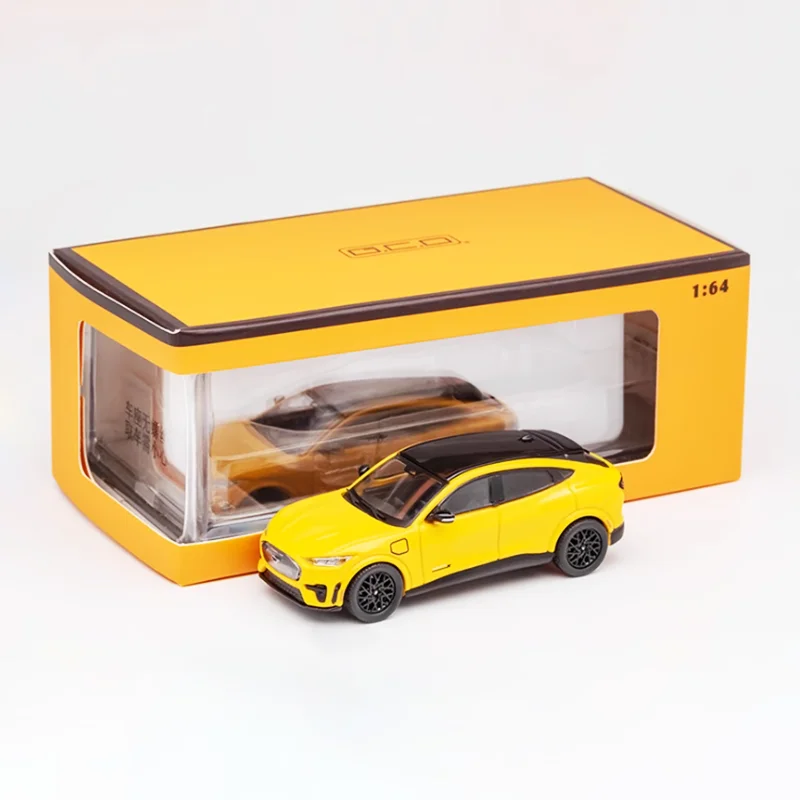 Diecast 1:64 Scale MUSTANG SUV Alloy Car Model Finished Product Simulation Toy Collection Gift Static Model Display
