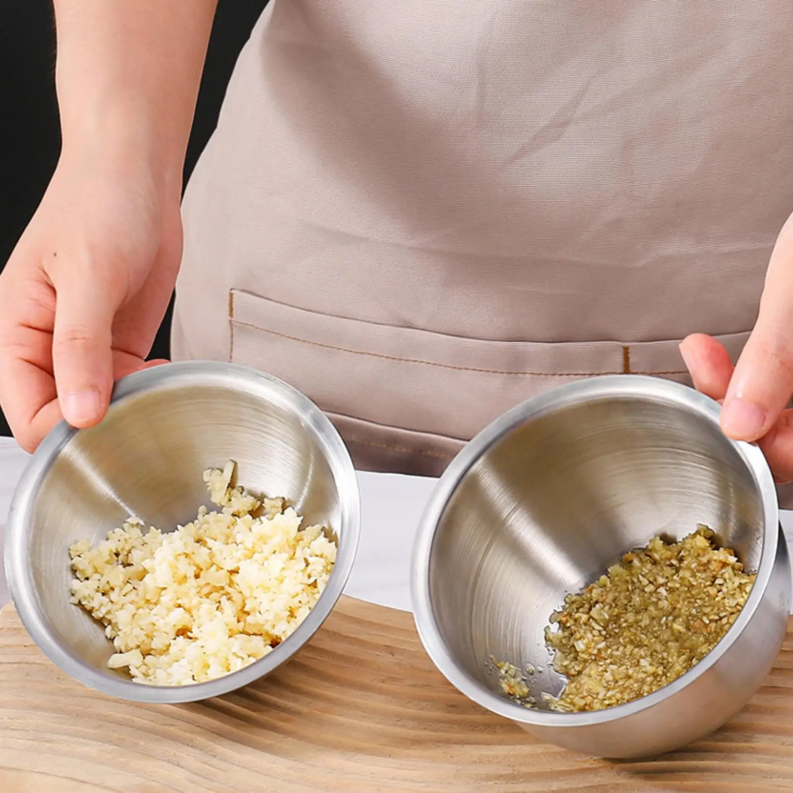 Stainless Steel Garlic Press Food Handheld Mincer Handheld Garlic Press For Home Kitchen Dining Room Meal Prep Party Barbecue