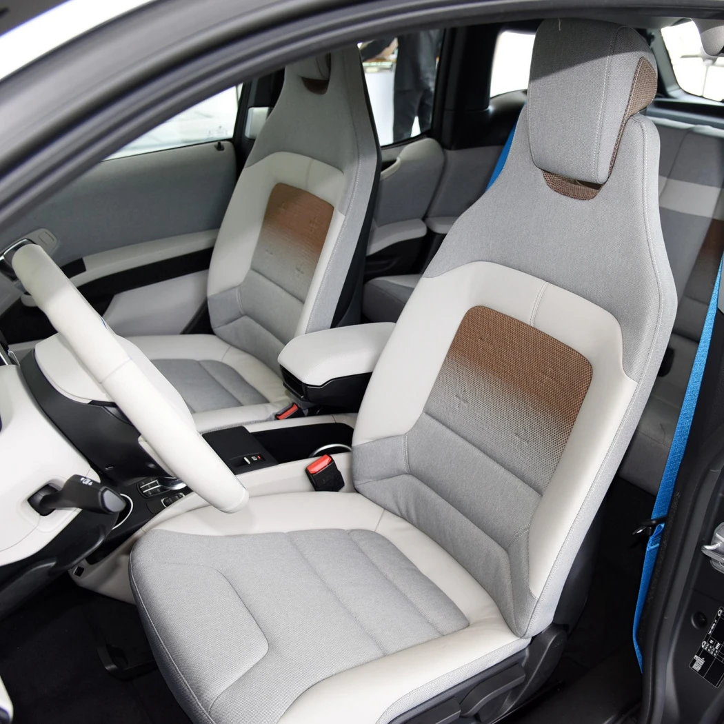 

For BMW i3 2013 2014 2015 2016 2017 2018 2019 2020 2021 2022 Full Set Custom Fitted Faux Leather Car Seat Covers Accessories