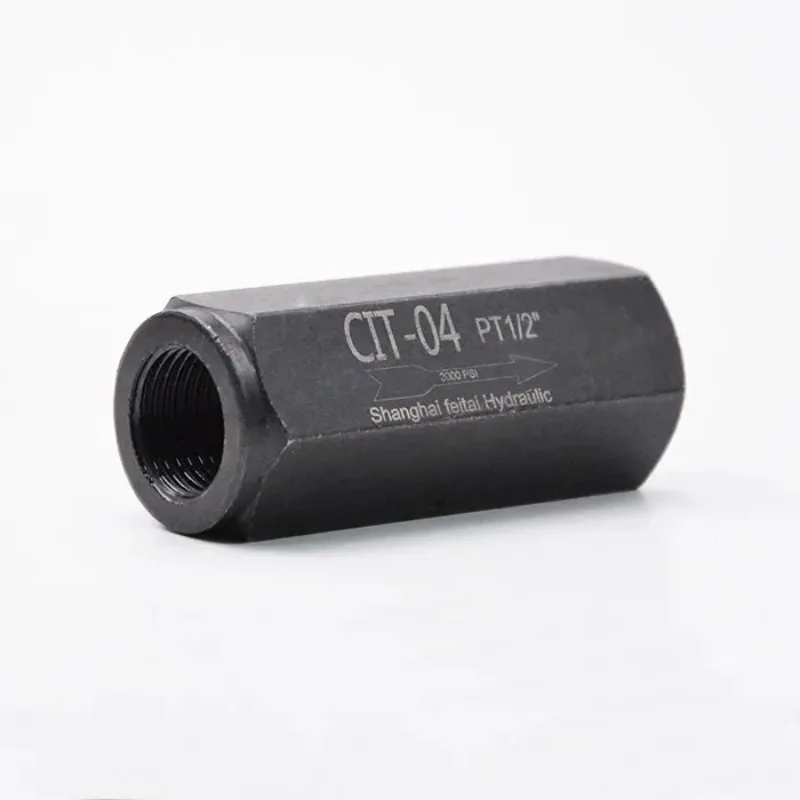 1Pc Heavy Duty Hydraulic One Way Throttle Check Valve Air Flow Pressure Control Valve Multiple Thread Size Available