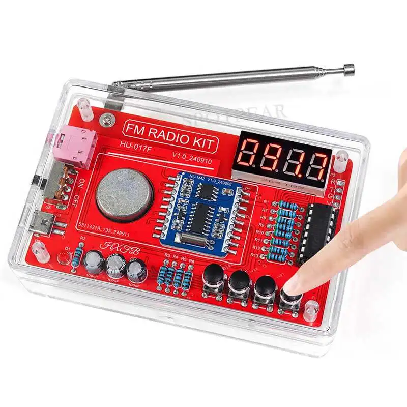 FM radio DIY electronic kit development board circuit board production welding teaching interesting experiment