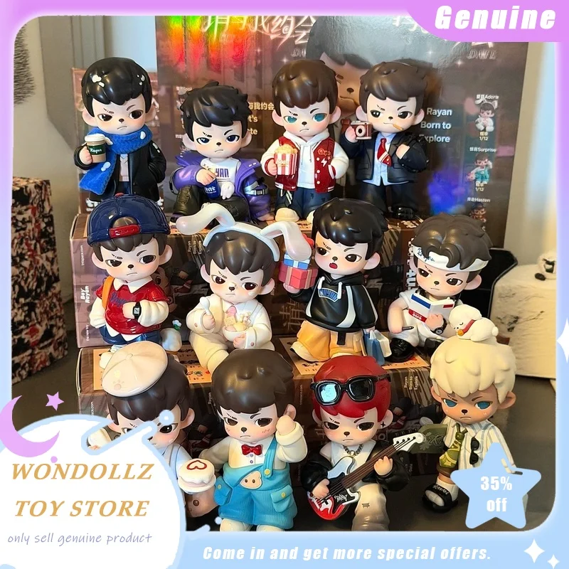 

Новая оригинальная Tnt Rayan V5 Lets Date Series слепая коробка крутая фигурка мальчика, коллекция моделей, украшение для рабочего стола, модная игрушка-сюрприз, подарок